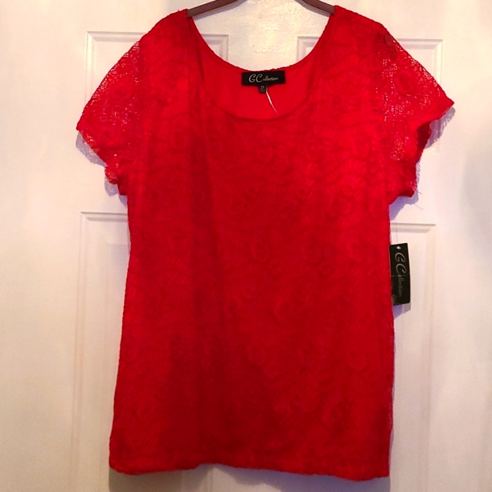 Red lace